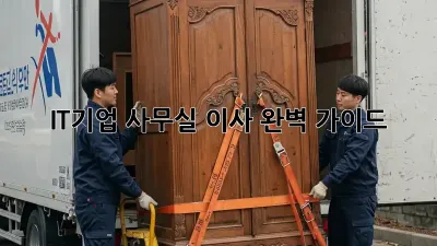 IT기업 사무실 이사, 완벽 가이드